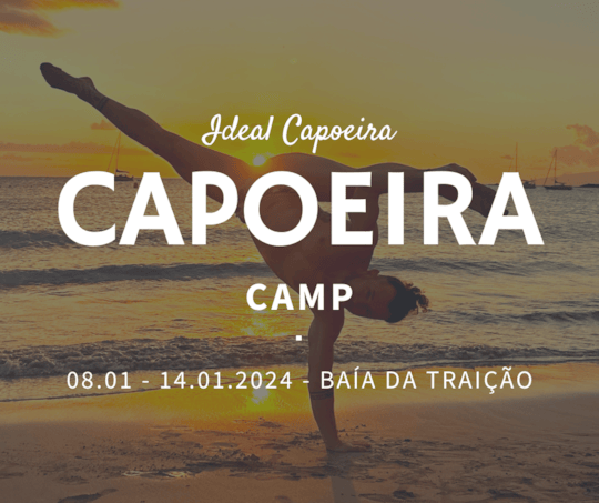 Capoeira Camp 2024 am Strand in Brasilien